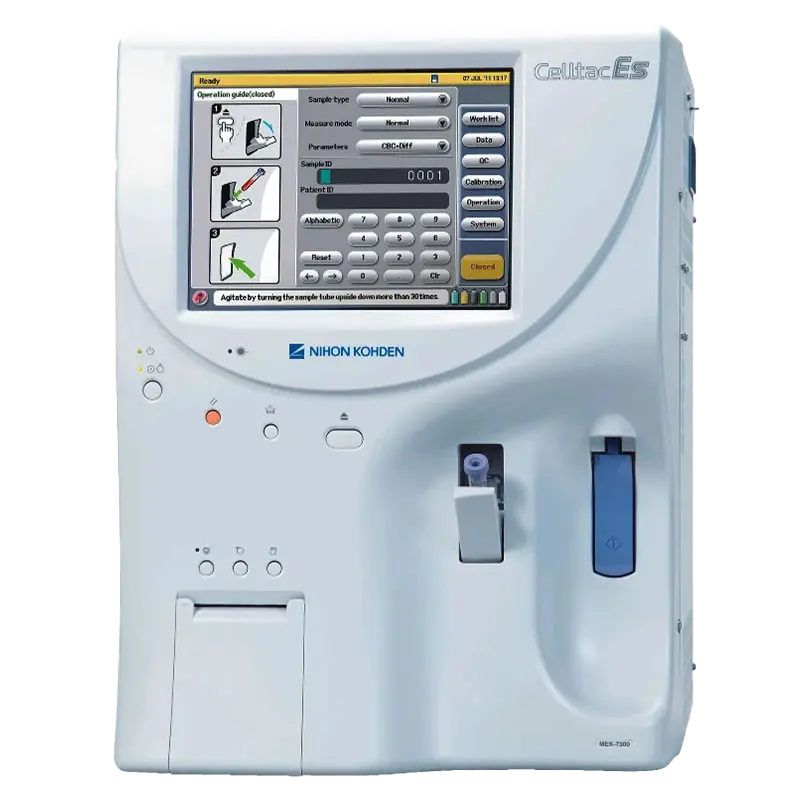 Analizador de hematología de 5 partes Celltac Es MEK-7300 Nihon Kohden